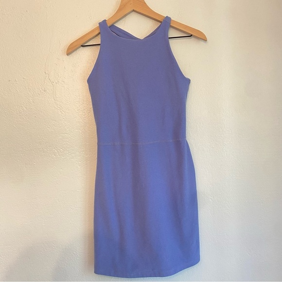 Beyond Yoga Purple Mini athletic dress - no shorts underneath - Picture 1 of 5